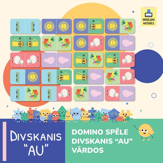 Divskanis "au" vārdos