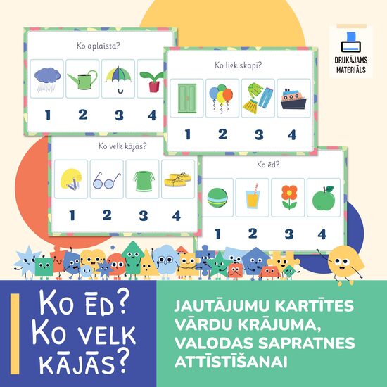 Jautājumu "Ko...?" kartītes