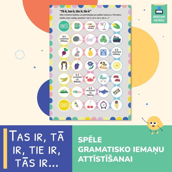 BEZMAKSAS. Spēle gramatisko iemaņu attīstīšanai